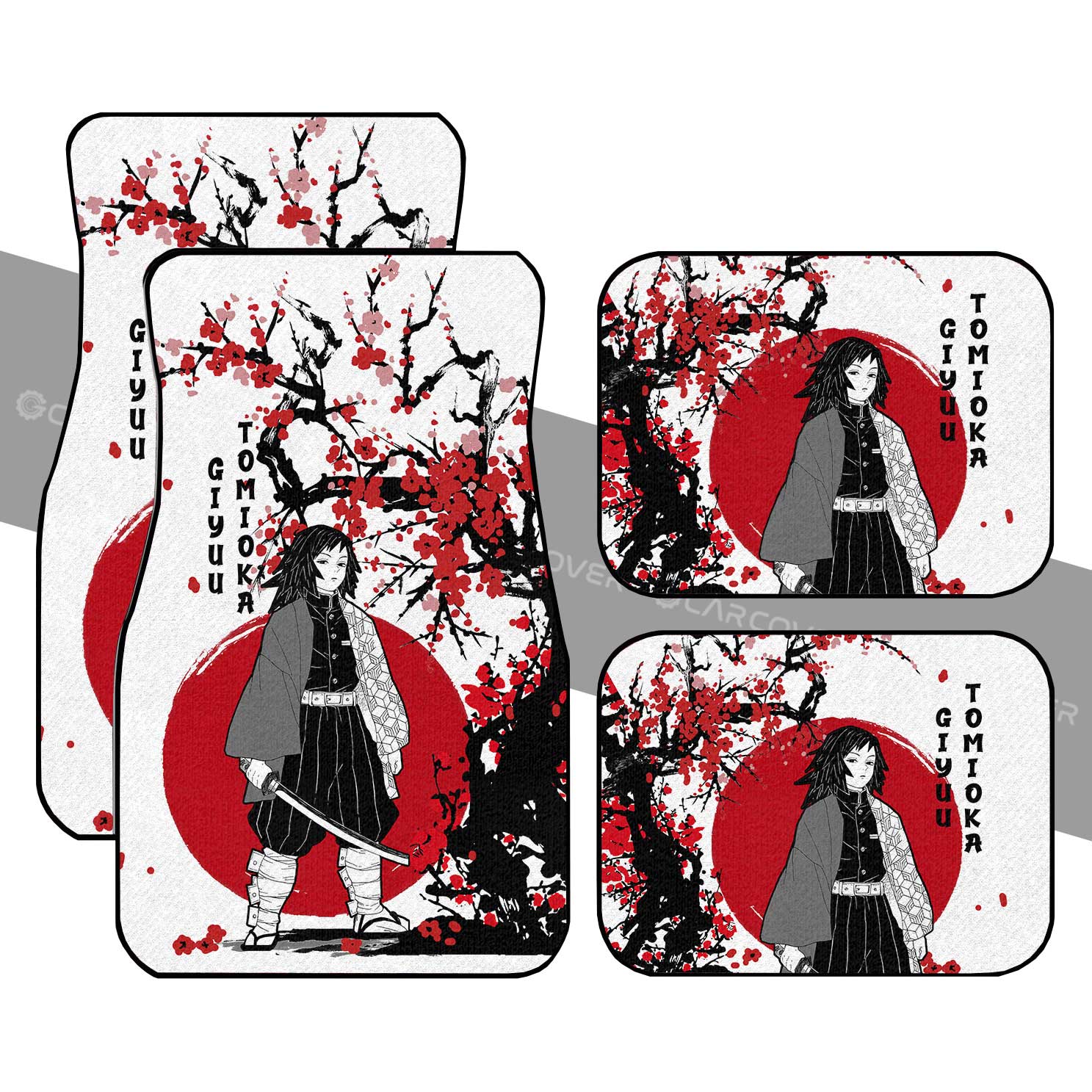 Giyuu Car Floor Mats Custom Japan Style Car Accessories - Gearcarcover - 1
