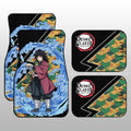 Giyuu Car Floor Mats Custom Water Breathing Skill Car Accessories - Gearcarcover - 1