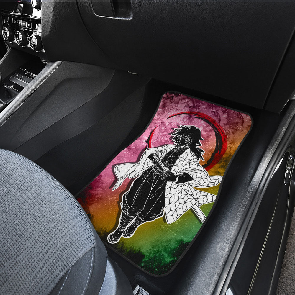 Giyuu Tomioka Car Floor Mats Custom Car Accessories - Gearcarcover - 3