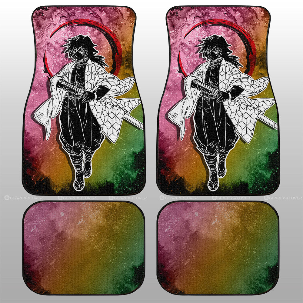 Giyuu Tomioka Car Floor Mats Custom Car Accessories - Gearcarcover - 1