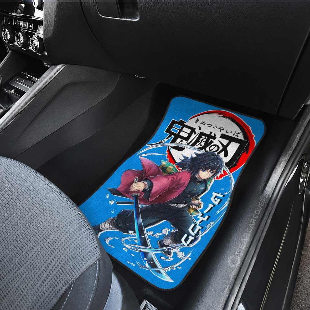 Giyuu Tomioka Car Floor Mats Custom Demon Slayer Anime Car Accessories - Gearcarcover - 3
