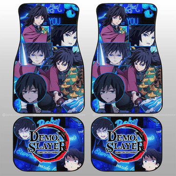 Giyuu Tomioka Car Floor Mats Custom - Gearcarcover - 1