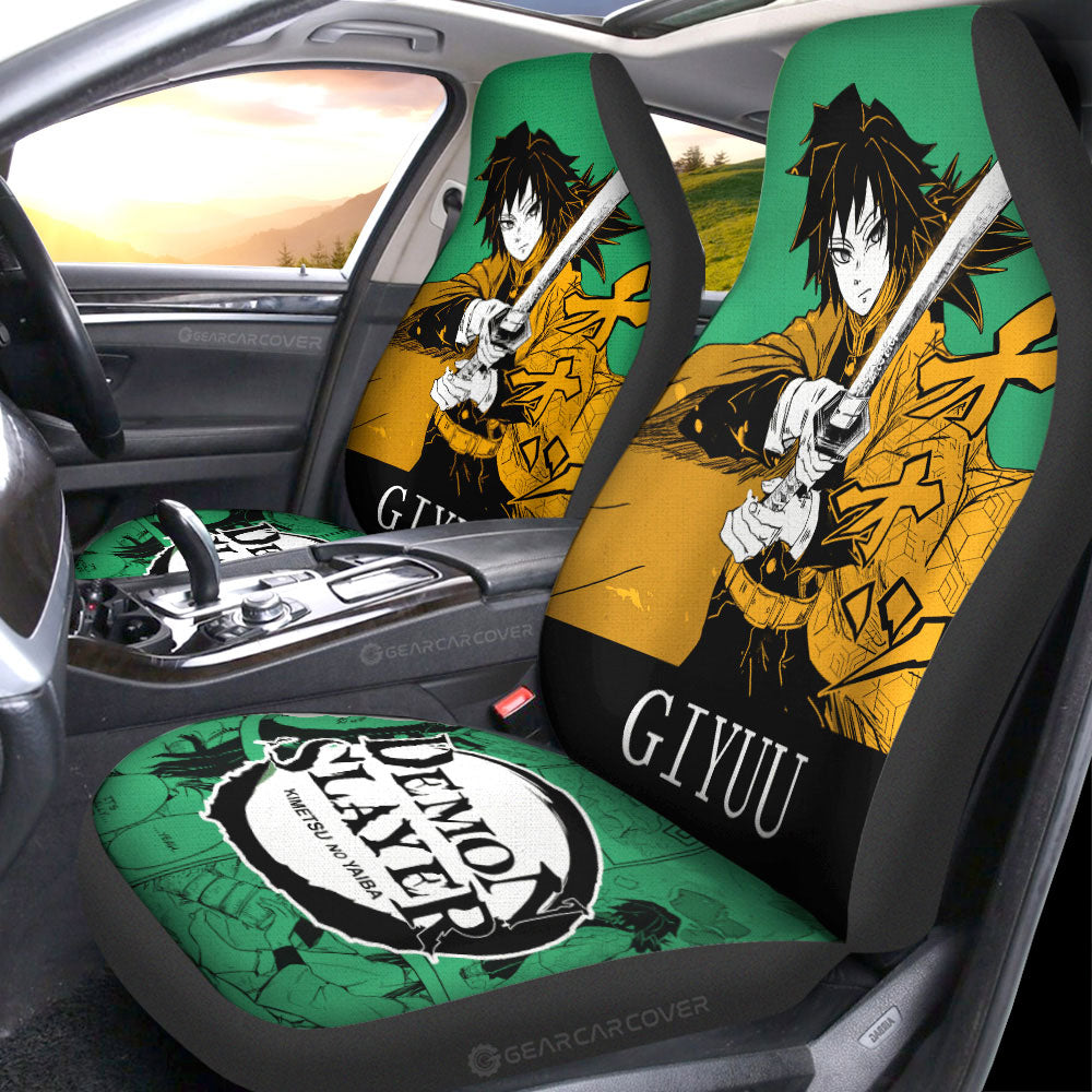 Giyuu Tomioka Car Seat Covers Custom Car Accessories - Gearcarcover - 1