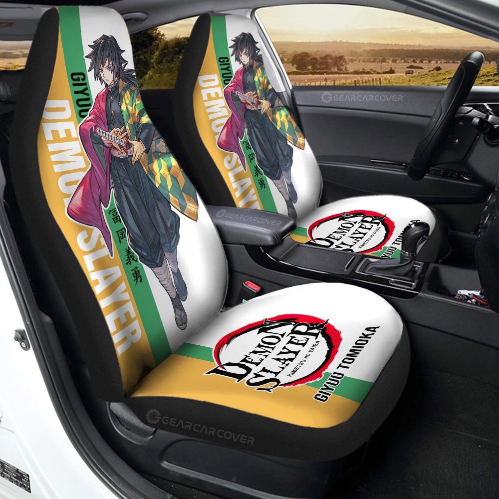 Giyuu Tomioka Car Seat Covers Custom Car Accessories - Gearcarcover - 1