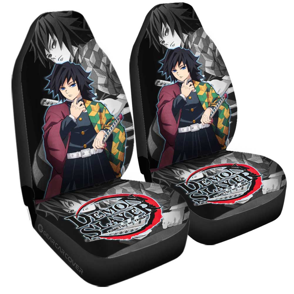 Giyuu Tomioka Car Seat Covers Custom Car Accessories - Gearcarcover - 3