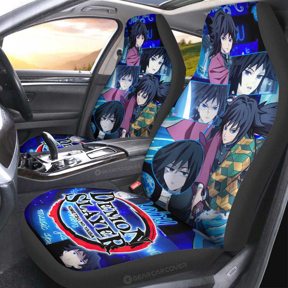 Giyuu Tomioka Car Seat Covers Custom - Gearcarcover - 2