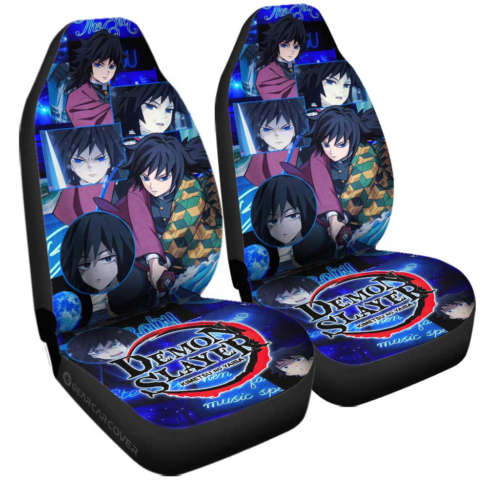 Giyuu Tomioka Car Seat Covers Custom - Gearcarcover - 3