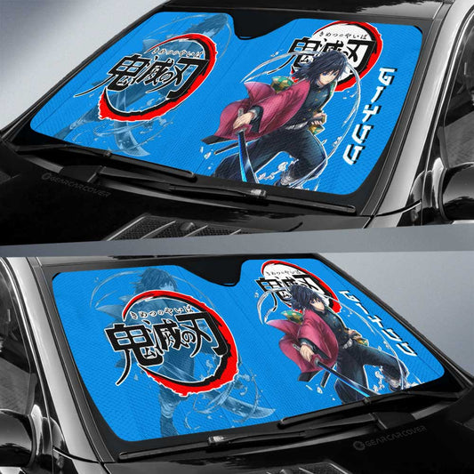 Giyuu Tomioka Car Sunshade Custom Car Accessories - Gearcarcover - 2