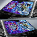 Giyuu Tomioka Car Sunshade Custom Car Accessories - Gearcarcover - 2