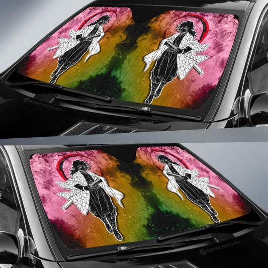 Giyuu Tomioka Car Sunshade Custom Car Accessories - Gearcarcover - 2