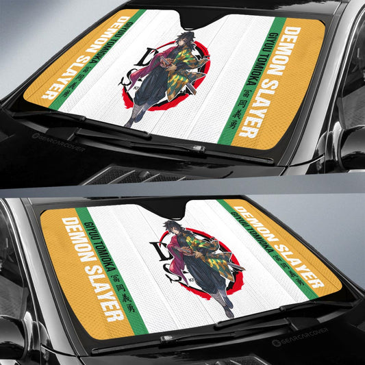 Giyuu Tomioka Car Sunshade Custom Car Accessories - Gearcarcover - 2