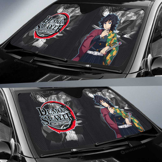 Giyuu Tomioka Car Sunshade Custom Car Accessories - Gearcarcover - 2