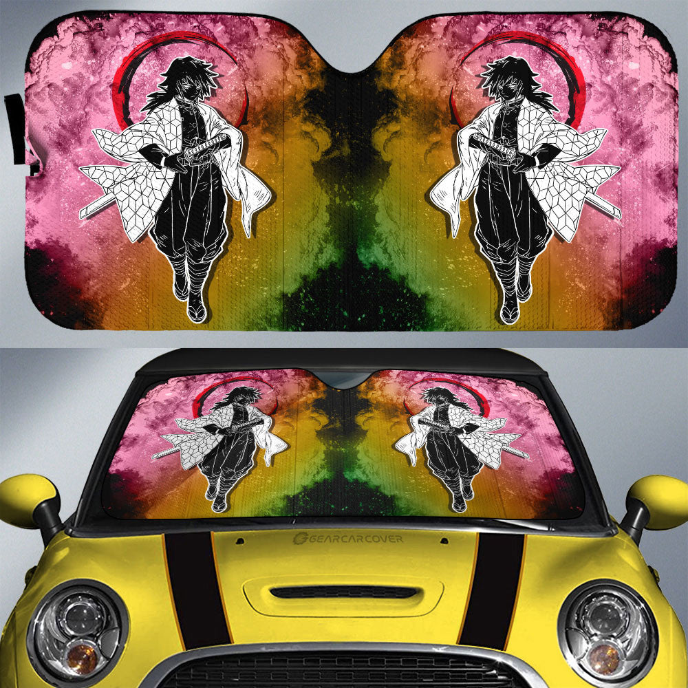 Giyuu Tomioka Car Sunshade Custom Car Accessories - Gearcarcover - 1