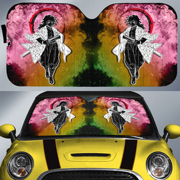 Giyuu Tomioka Car Sunshade Custom Car Accessories - Gearcarcover - 1