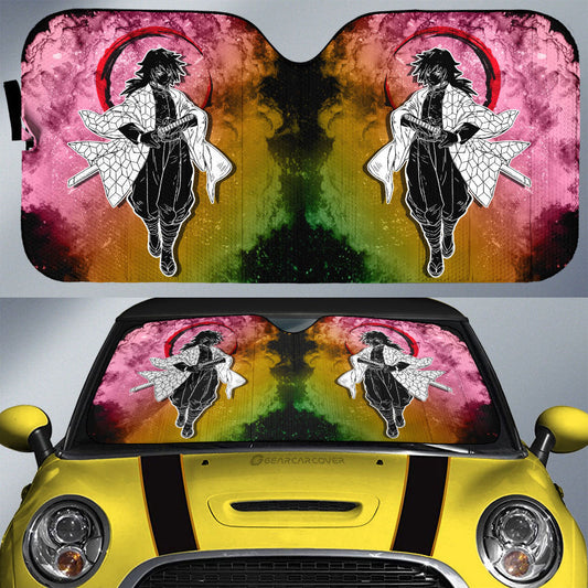 Giyuu Tomioka Car Sunshade Custom Car Accessories - Gearcarcover - 1