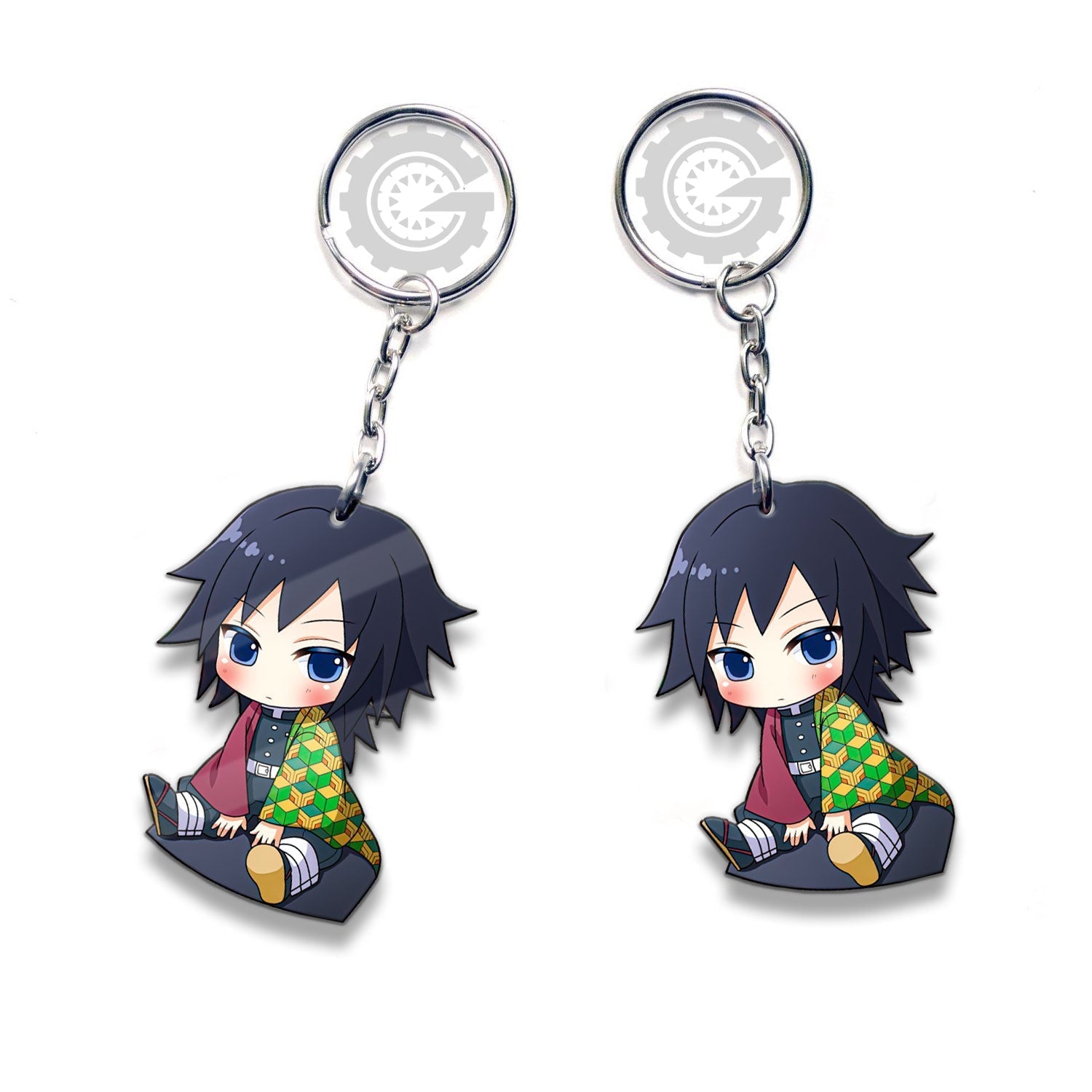 Giyuu Tomioka Keychain Custom Car Accessories - Gearcarcover - 3