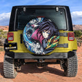 Giyuu Tomioka Spare Tire Cover Custom Car Accessoriess - Gearcarcover - 3