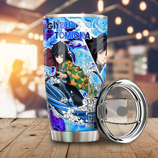 Giyuu Tomioka Tumbler Cup Custom Car Accessories - Gearcarcover - 1