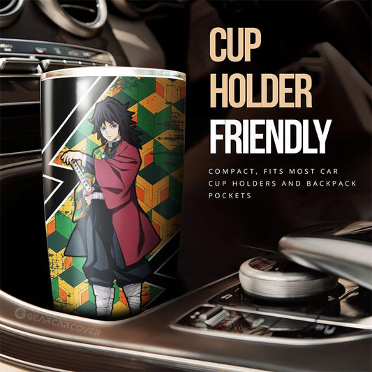 Giyuu Tumbler Cup Custom Car Accessories - Gearcarcover - 2