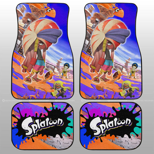 Gnarly Eddy Splatoon Car Floor Mats Custom Car Accessories - Gearcarcover - 1