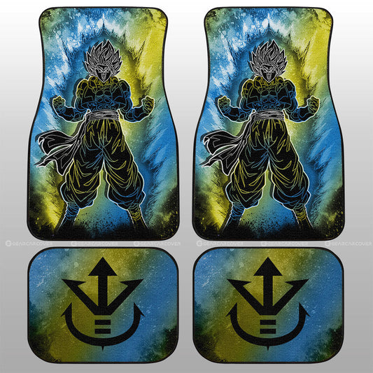 Gogeta Car Floor Mats Custom Anime Car Accessories - Gearcarcover - 1