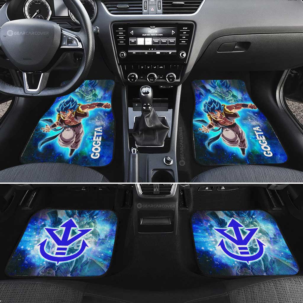Gogeta Car Floor Mats Custom Characters Dragon Ball Car Accessories - Gearcarcover - 2