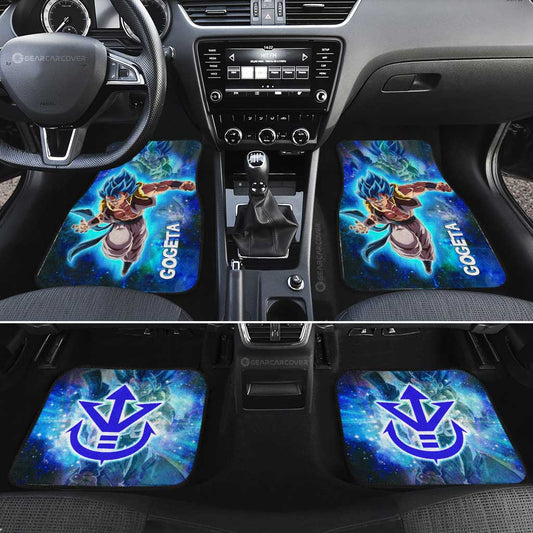 Gogeta Car Floor Mats Custom Characters Dragon Ball Car Accessories - Gearcarcover - 2
