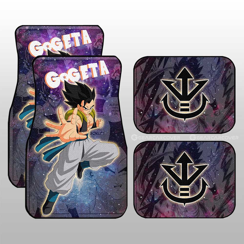 Gogeta Car Floor Mats Custom Galaxy Style Car Accessories - Gearcarcover - 1