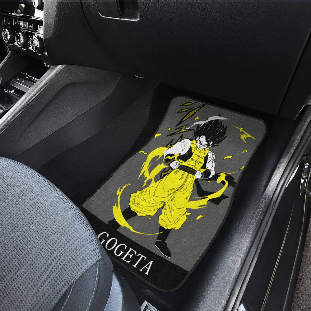 Gogeta Car Floor Mats Custom Manga Color Style - Gearcarcover - 4