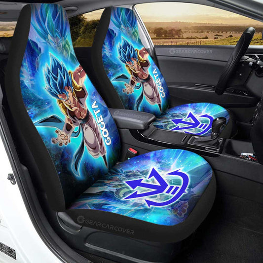 Gogeta Car Seat Covers Custom Characters Dragon Ball Car Accessories - Gearcarcover - 2