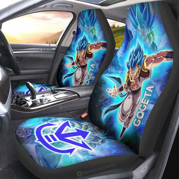 Gogeta Car Seat Covers Custom Characters Dragon Ball Car Accessories - Gearcarcover - 1