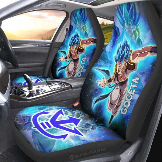 Gogeta Car Seat Covers Custom Characters Dragon Ball Car Accessories - Gearcarcover - 1