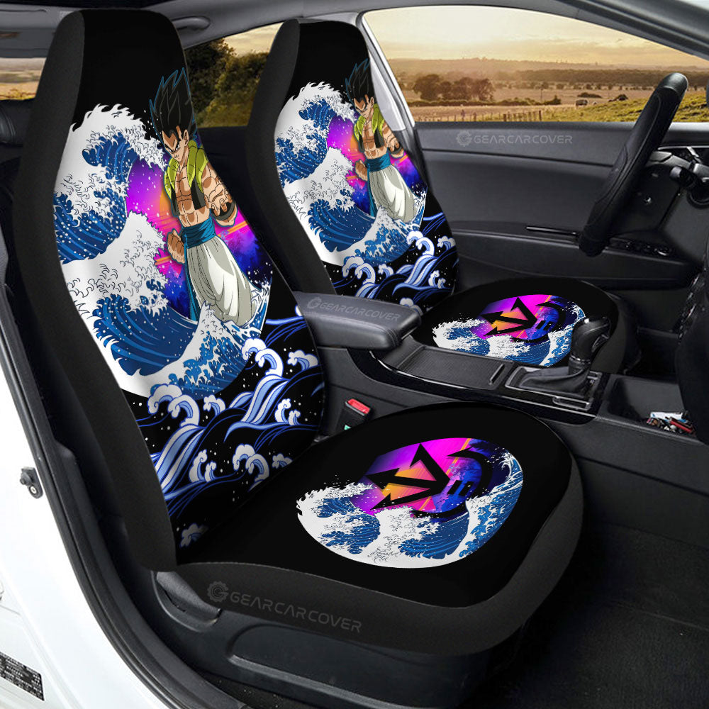 Gogeta Car Seat Covers Custom Dragon Ball Car Interior Accessories - Gearcarcover - 2