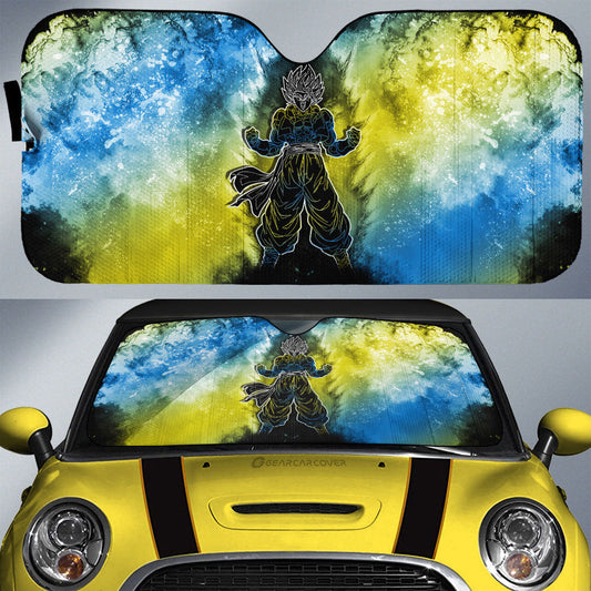 Gogeta Car Sunshade Custom Anime Car Accessories - Gearcarcover - 1