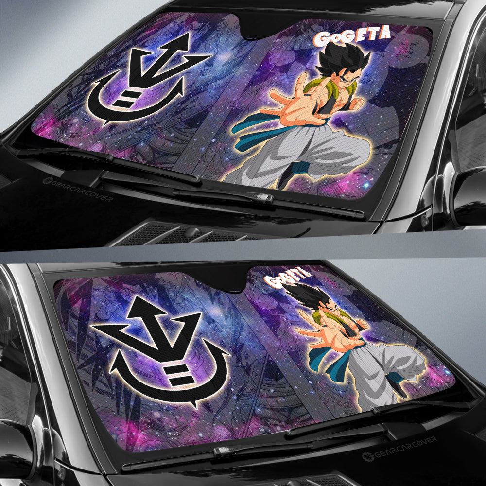 Gogeta Car Sunshade Custom Car Accessories Galaxy Style - Gearcarcover - 2