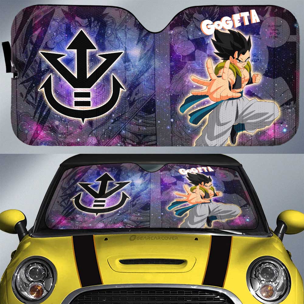 Gogeta Car Sunshade Custom Car Accessories Galaxy Style - Gearcarcover - 1