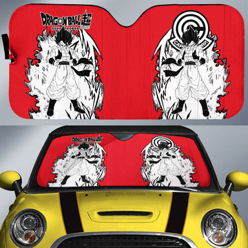 Gogeta Car Sunshade Custom Car Accessories Manga Style - Gearcarcover - 1