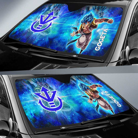 Gogeta Car Sunshade Custom Characters Car Accessories - Gearcarcover - 2