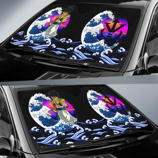 Gogeta Car Sunshade Custom Dragon Ball Car Interior Accessories - Gearcarcover - 2