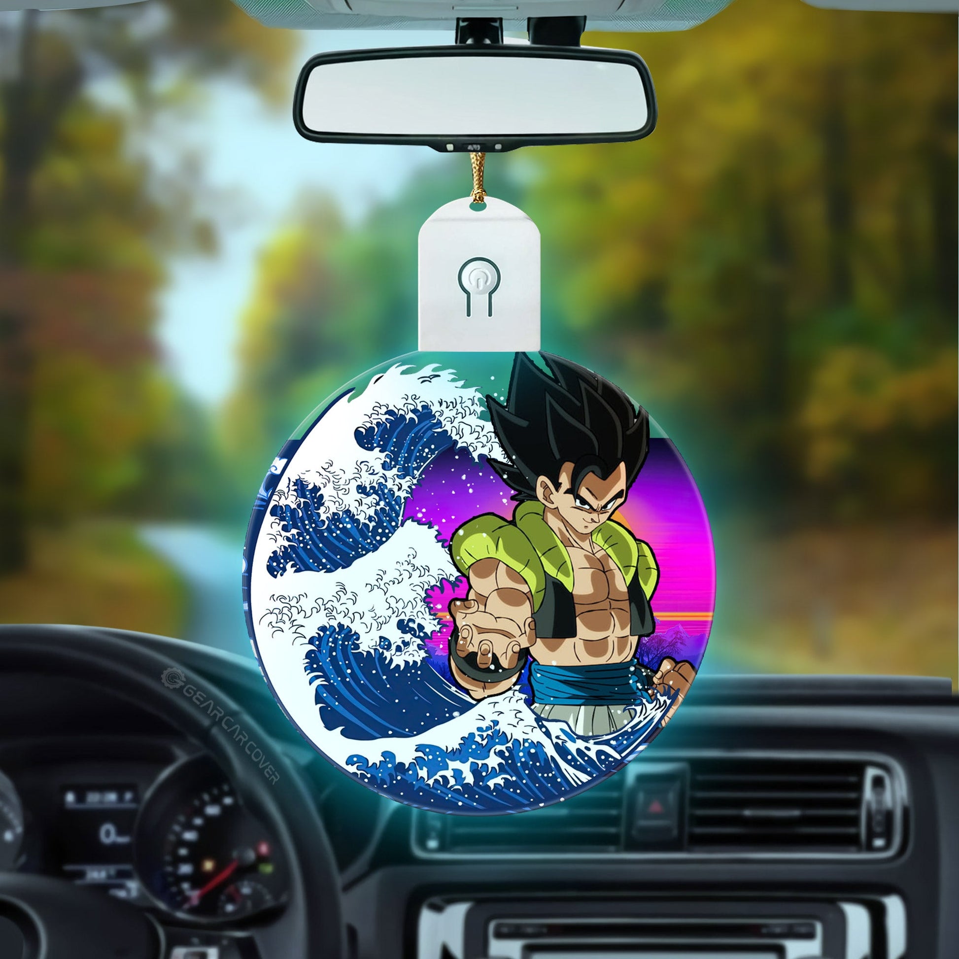 Gogeta Led Ornament Custom Car Decorations - Gearcarcover - 3