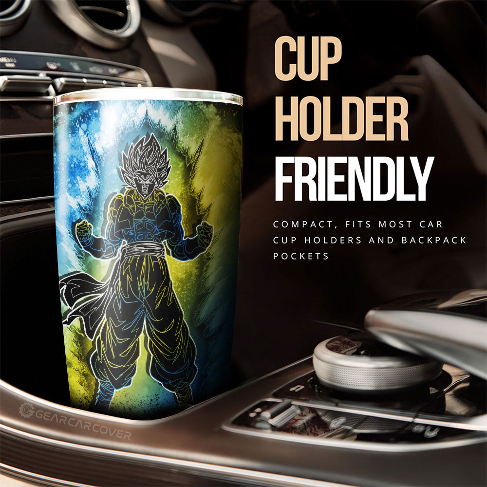 Gogeta Tumbler Cup Custom Anime Car Accessories - Gearcarcover - 3