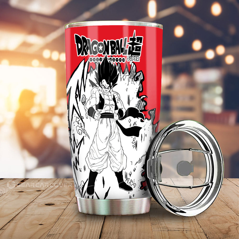 Gogeta Tumbler Cup Custom Car Accessories Manga Style - Gearcarcover - 1