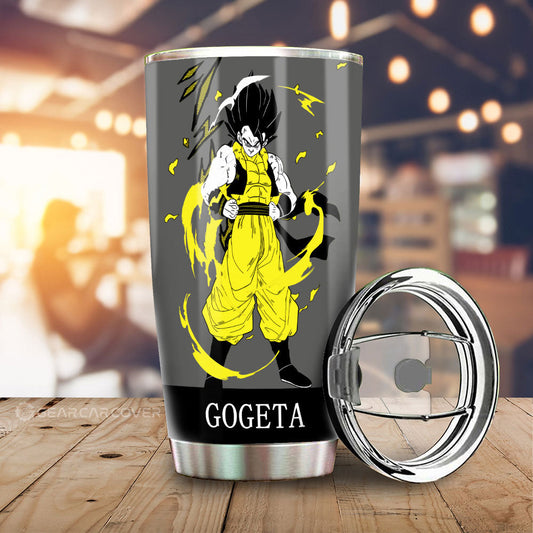 Gogeta Tumbler Cup Custom Manga Color Style - Gearcarcover - 2