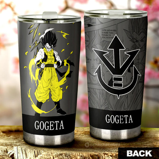 Gogeta Tumbler Cup Custom Manga Color Style - Gearcarcover - 1