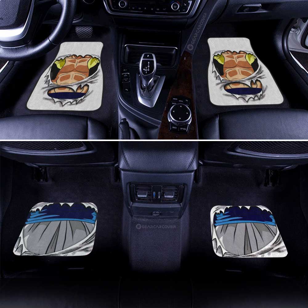 Gogeta Uniform Car Floor Mats Custom - Gearcarcover - 2