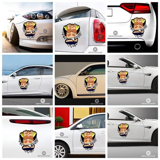 Gogeta Uniform Car Sticker Custom - Gearcarcover - 2