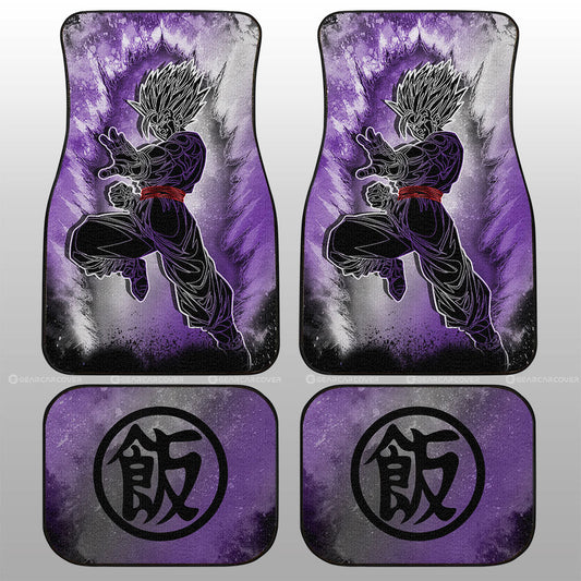 Gohan Beast Car Floor Mats Custom Anime Car Accessories - Gearcarcover - 1