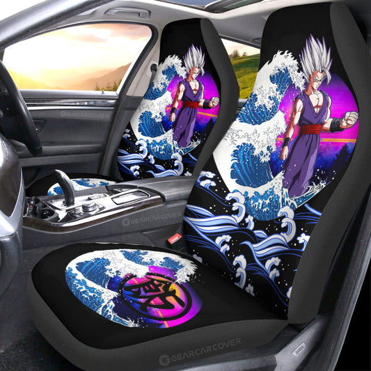 Gohan Beast Car Seat Covers Custom Dragon Ball Car Interior Accessories - Gearcarcover - 1
