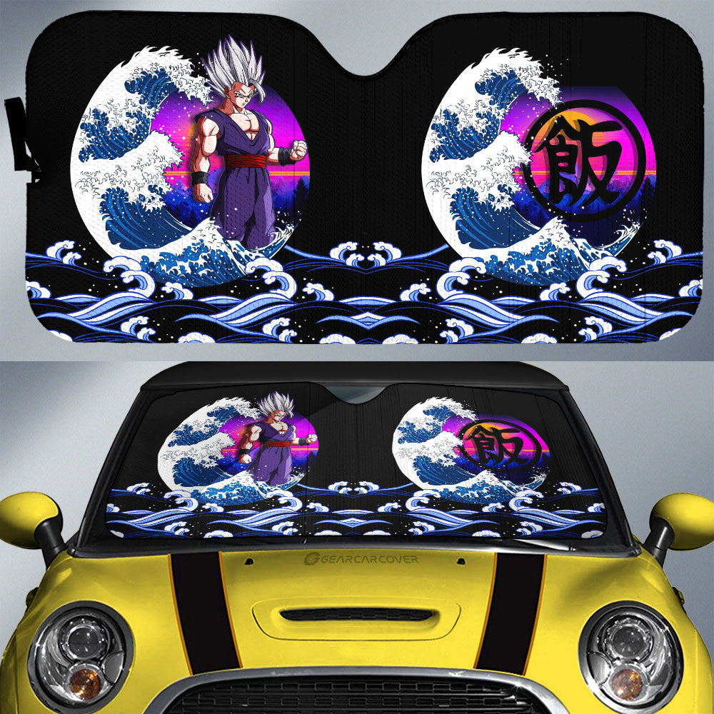 Gohan Beast Car Sunshade Custom Dragon Ball Car Interior Accessories - Gearcarcover - 1