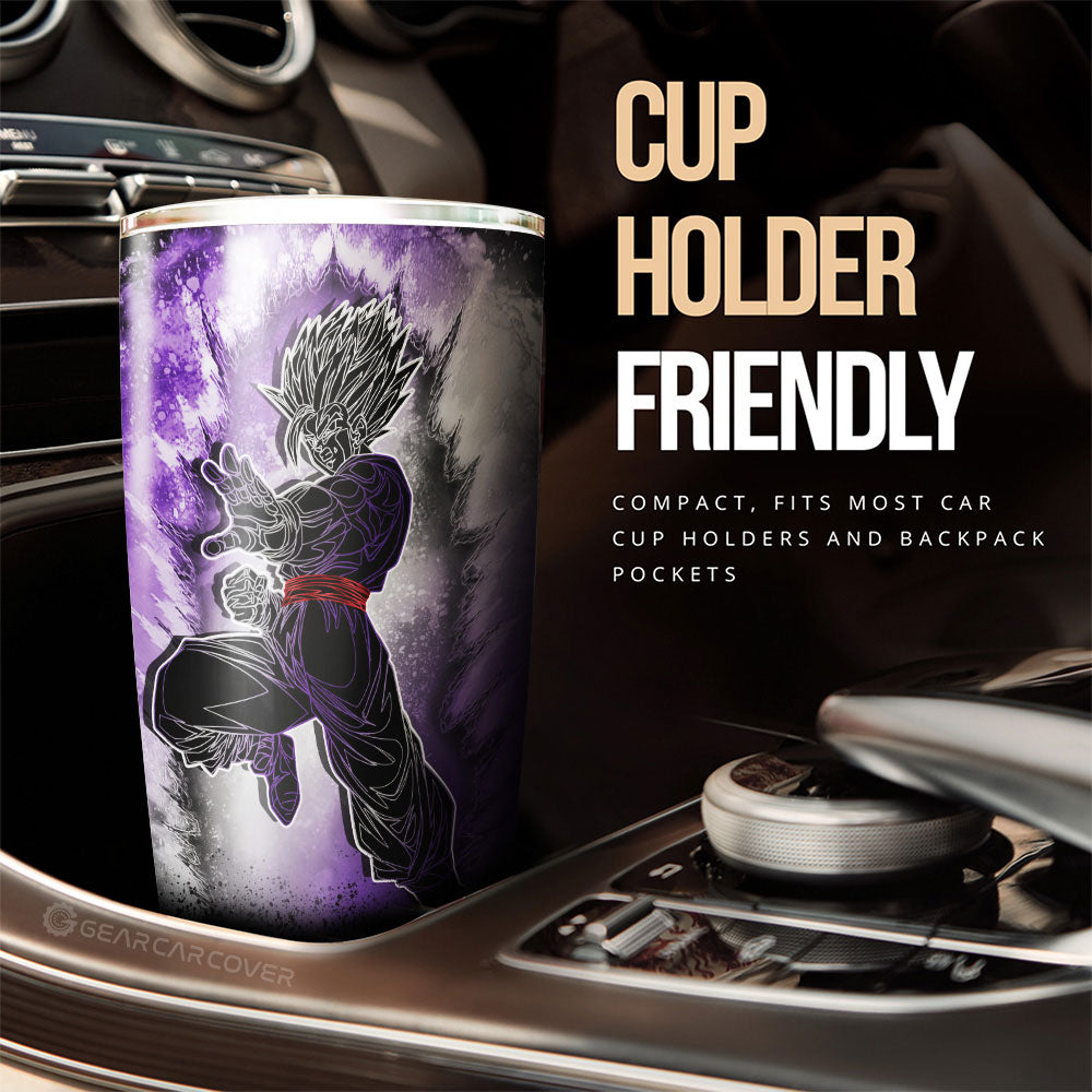 Gohan Beast Tumbler Cup Custom Anime Car Accessories - Gearcarcover - 3